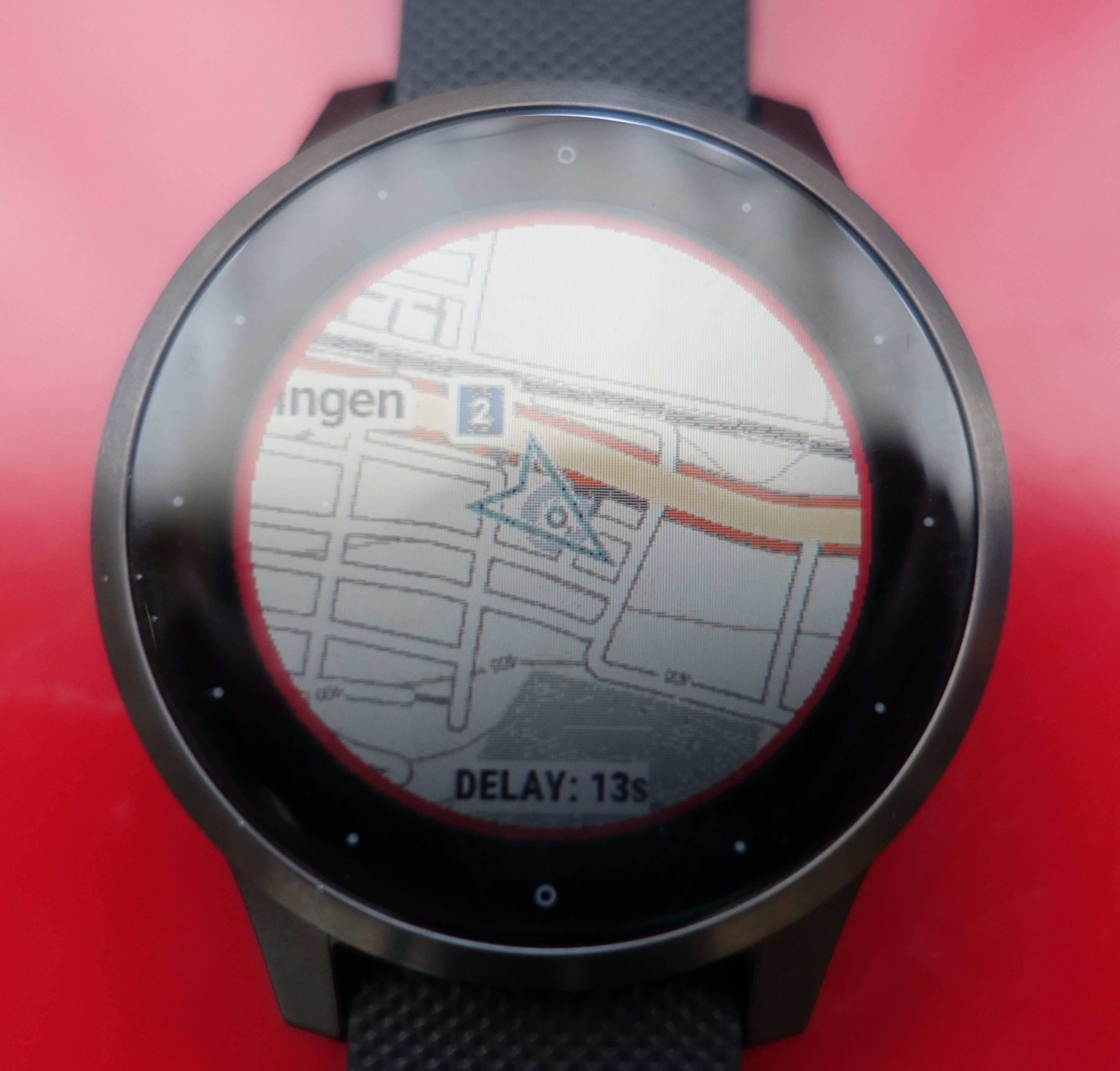 map screen on GarminVicoactive 4s does not update Locus Map