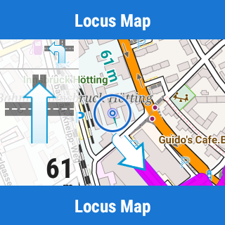 Locus map sales gear s3